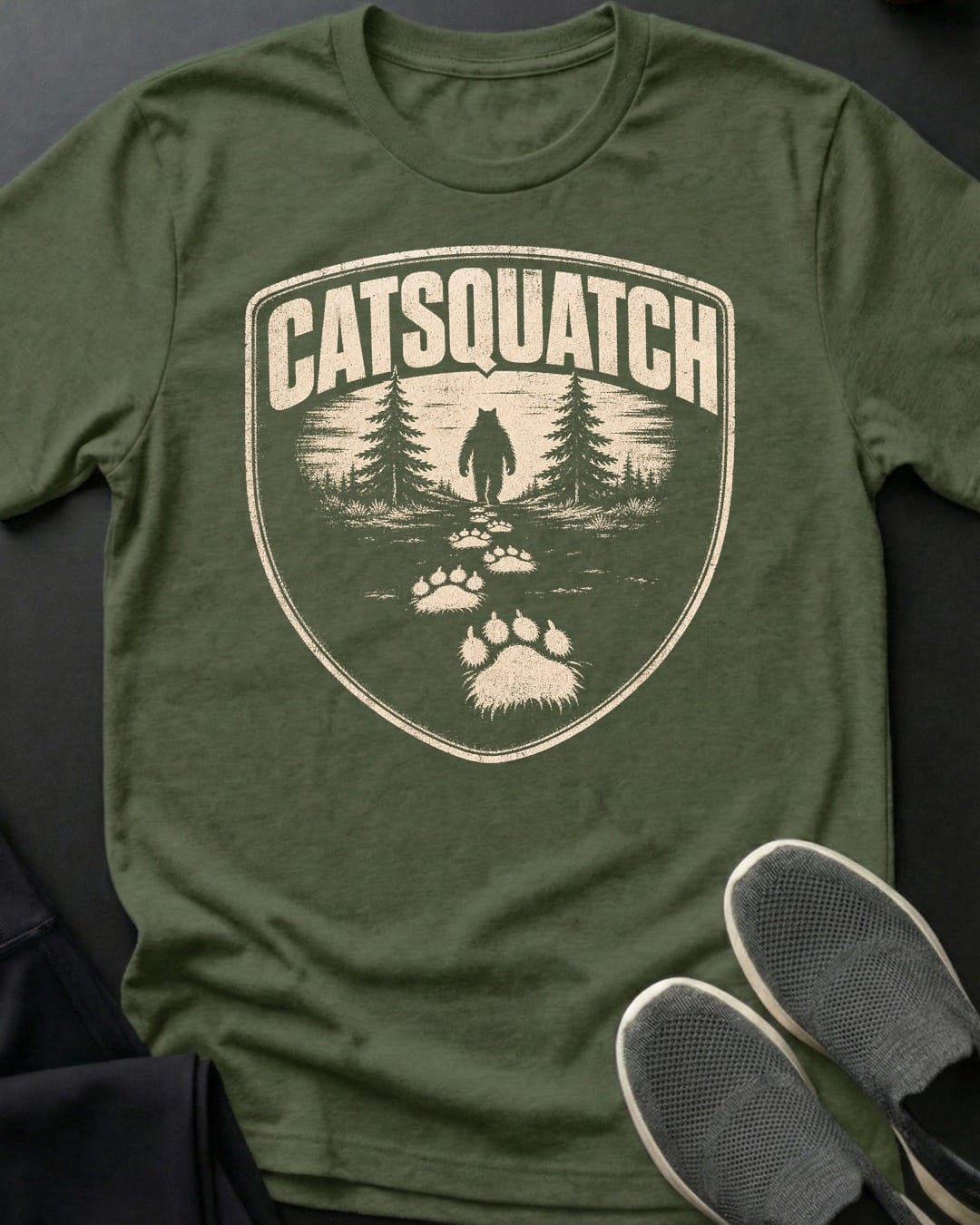 Catsquatch Trail Tee