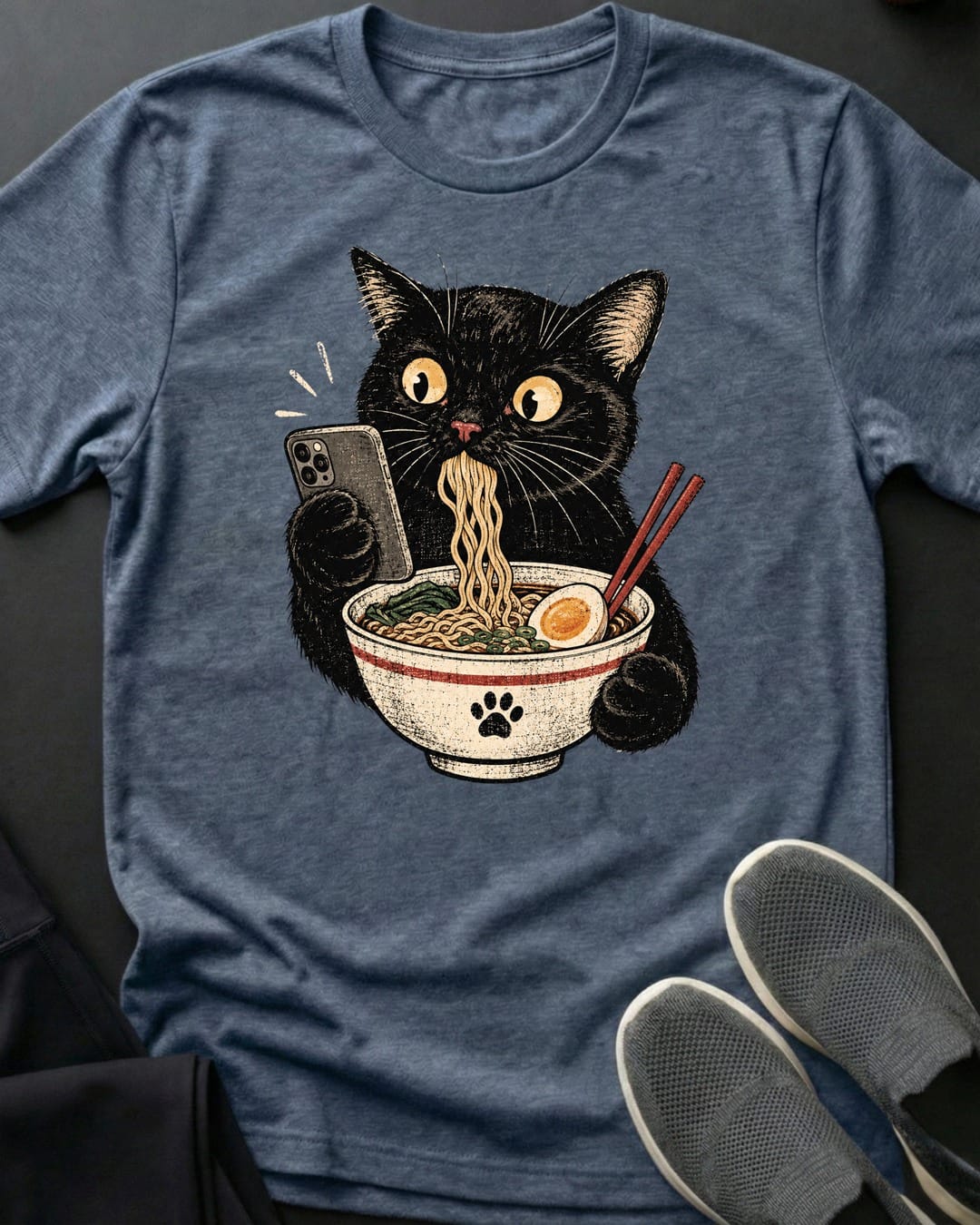 Scrolling And Ramen Tee