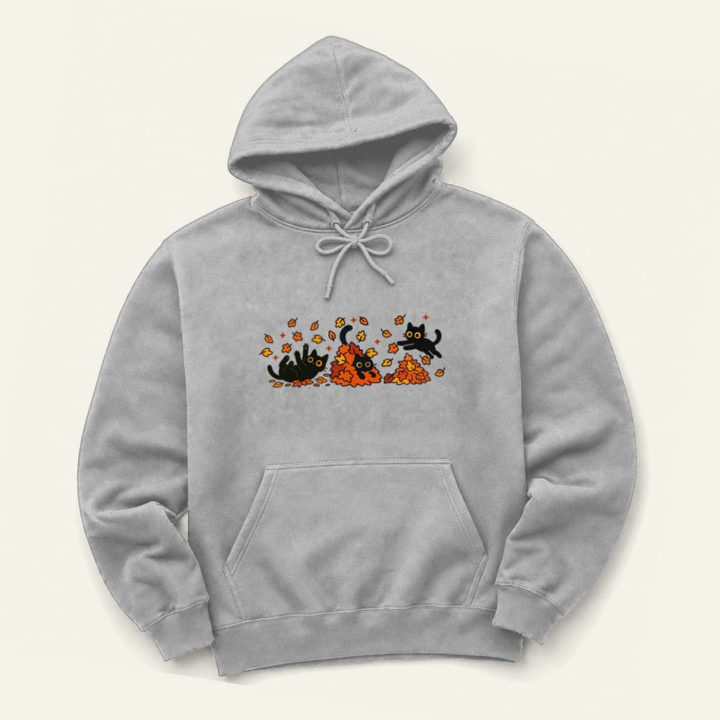 Autumn Zoomies Hoodie in Sport Grey
