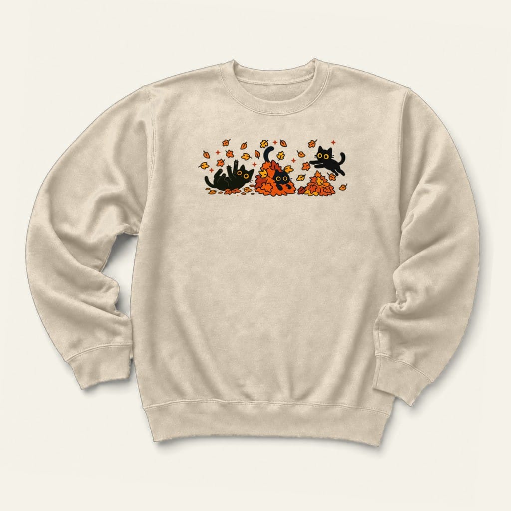 Autumn Zoomies Sweatshirt in Sand