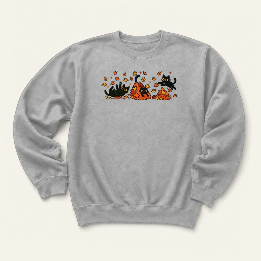 Autumn Zoomies Sweatshirt in Sport Grey