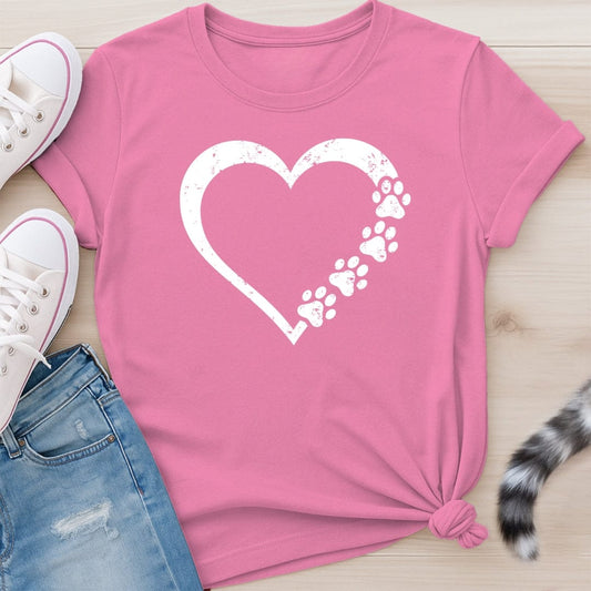 HEART AND PAWS T-SHIRT