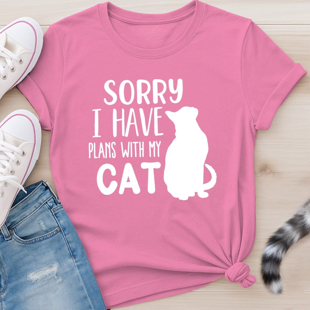 SORRY PLANS T-SHIRT
