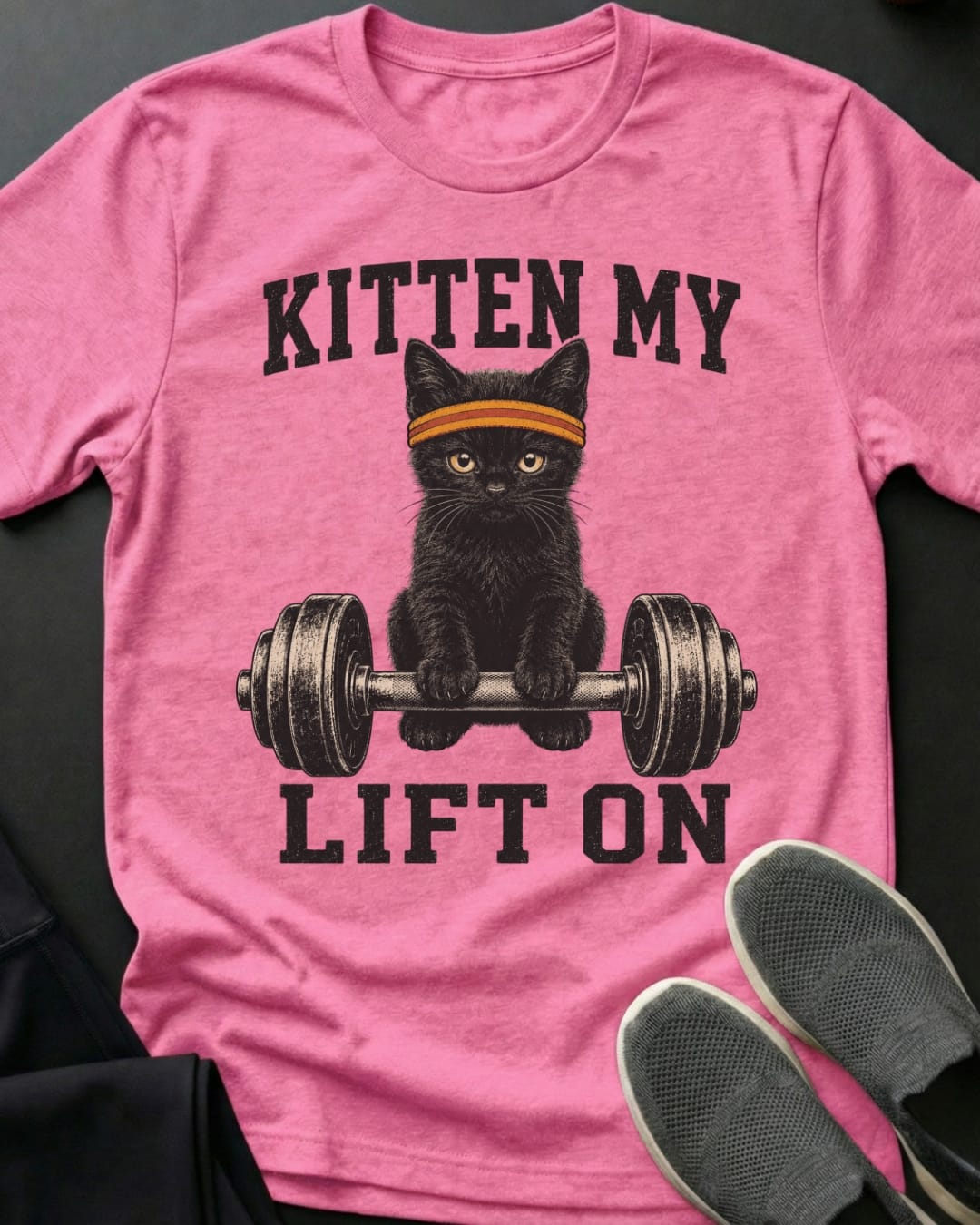Kitten My Lift On Tee