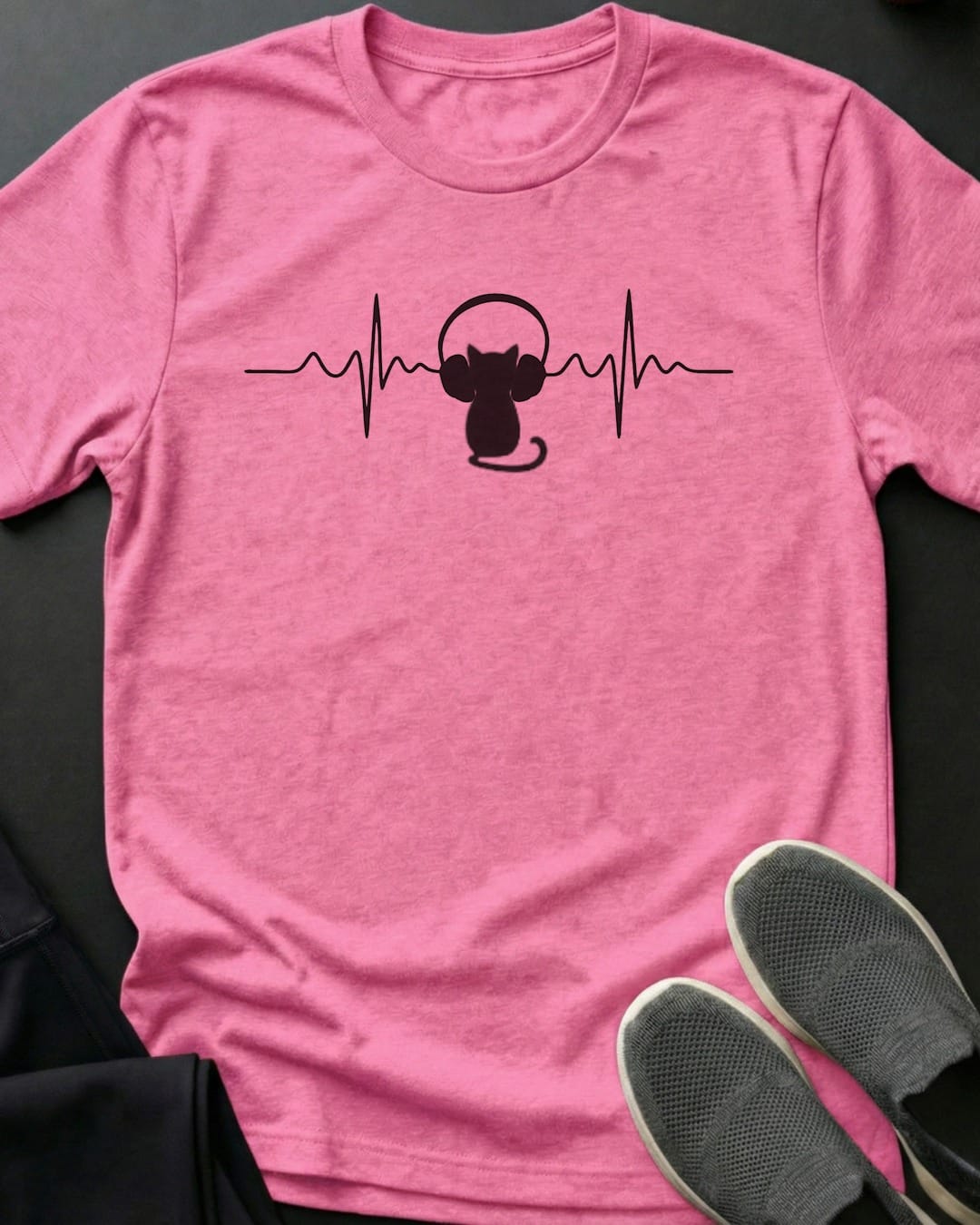 Purrfect Frequency Tee