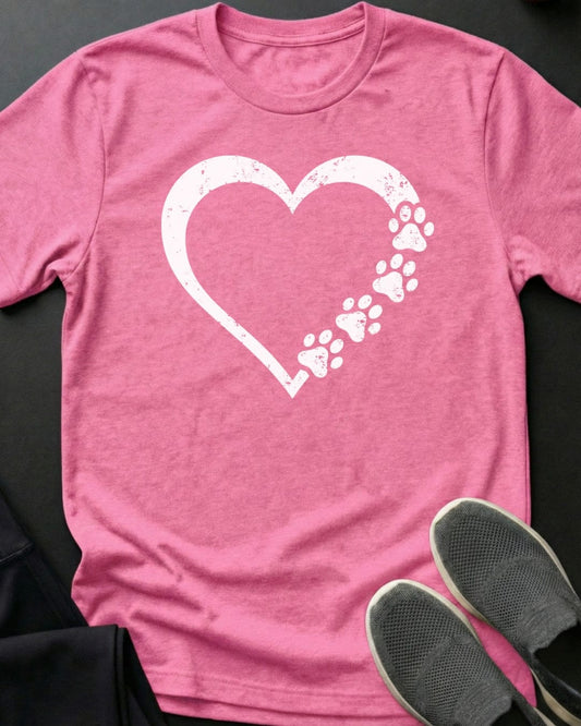 Heart & Paws Tee