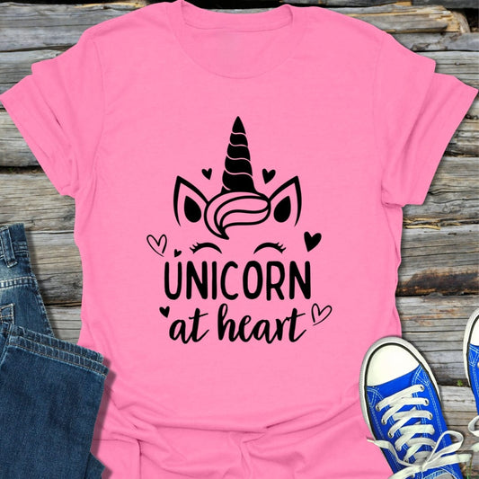 Unicorn At Heart T-Shirt