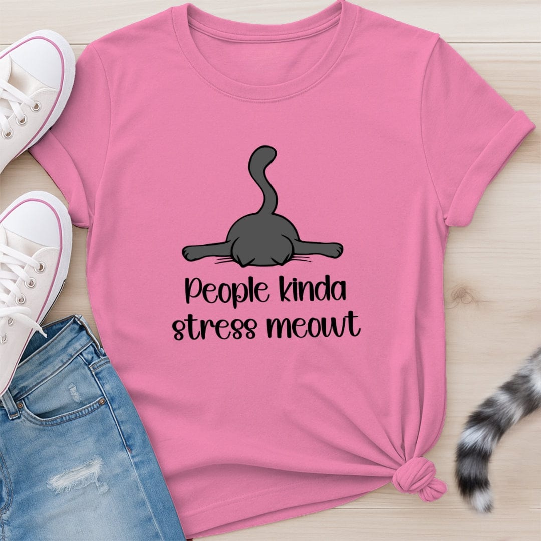 STRESS MEOWT T-SHIRT