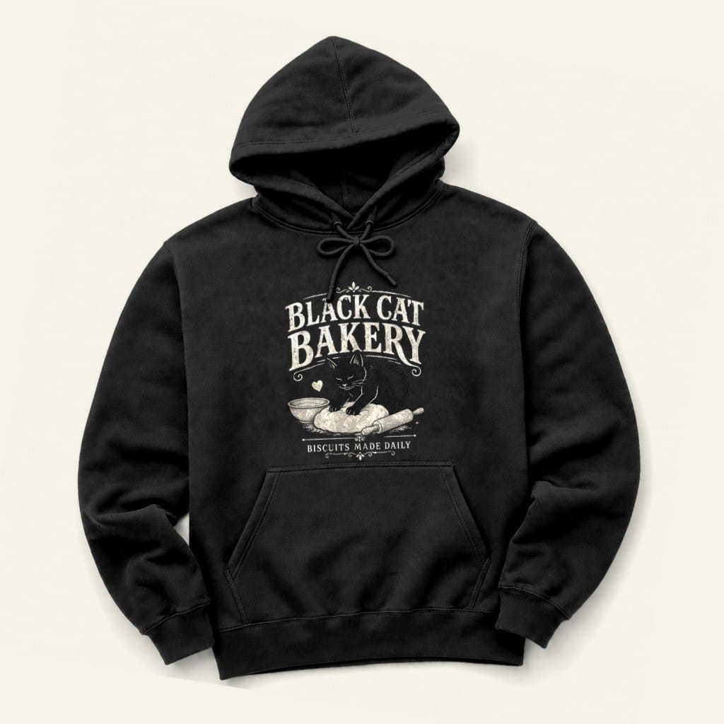 BC Bakery Hoodie in Black