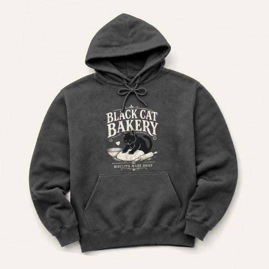 BC Bakery Hoodie in Dark Heather