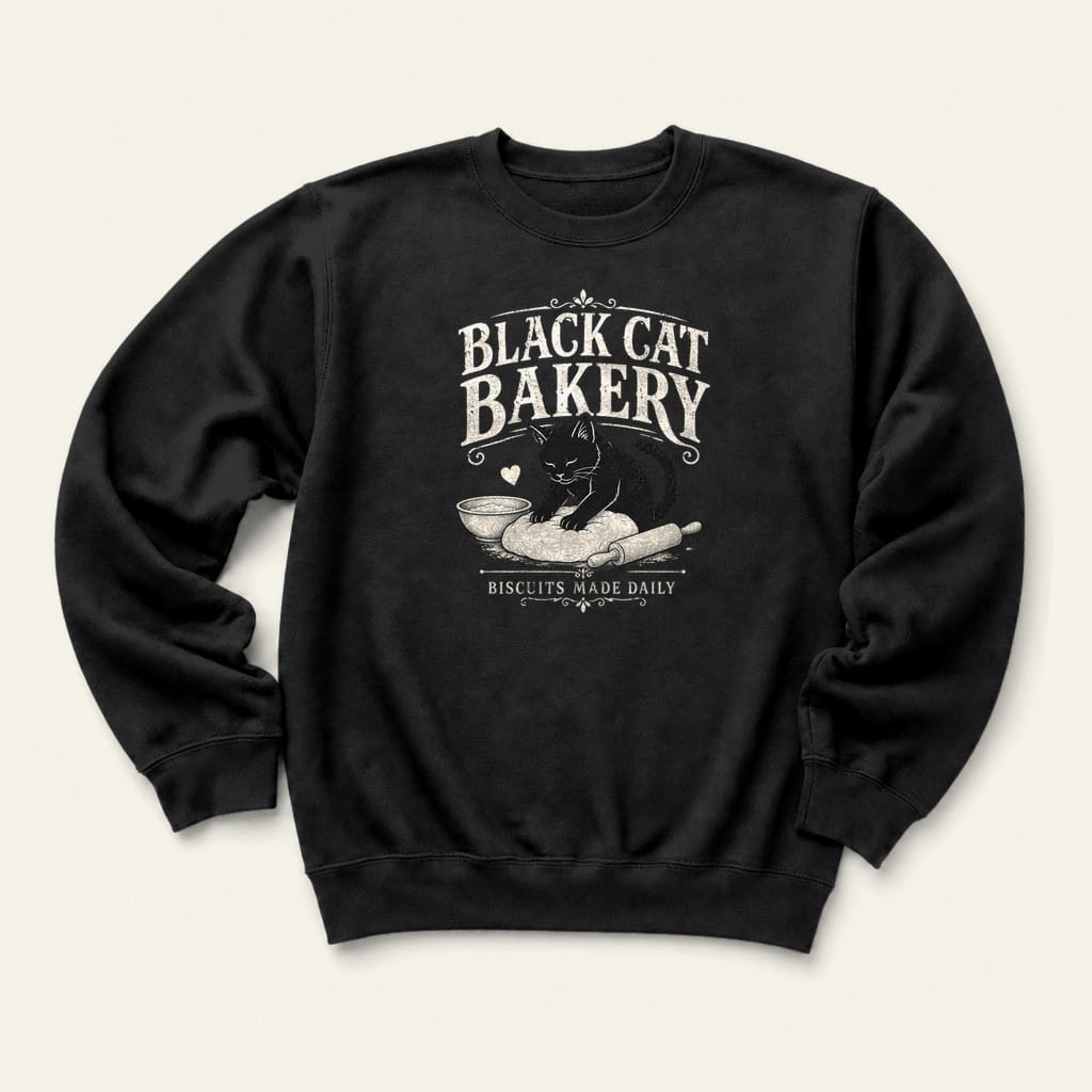BC Bakery Sweatshirt in Black