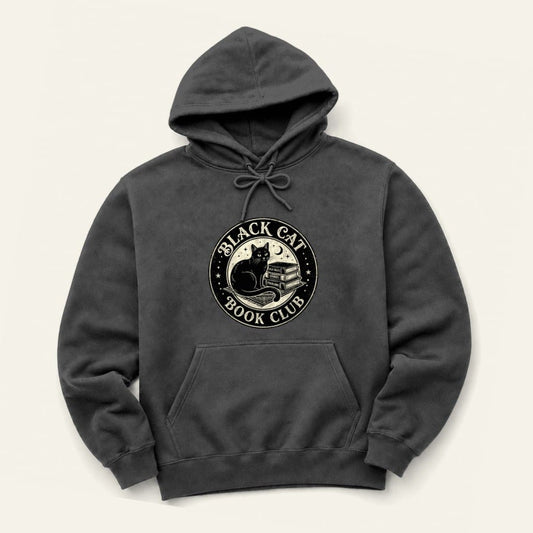 BC Book Club Hoodie in Dark Heather