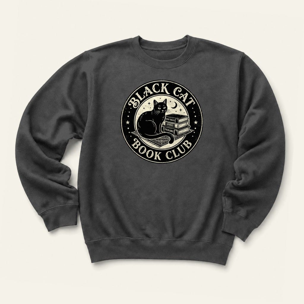BC Book Club Sweatshirt in Dark Heather