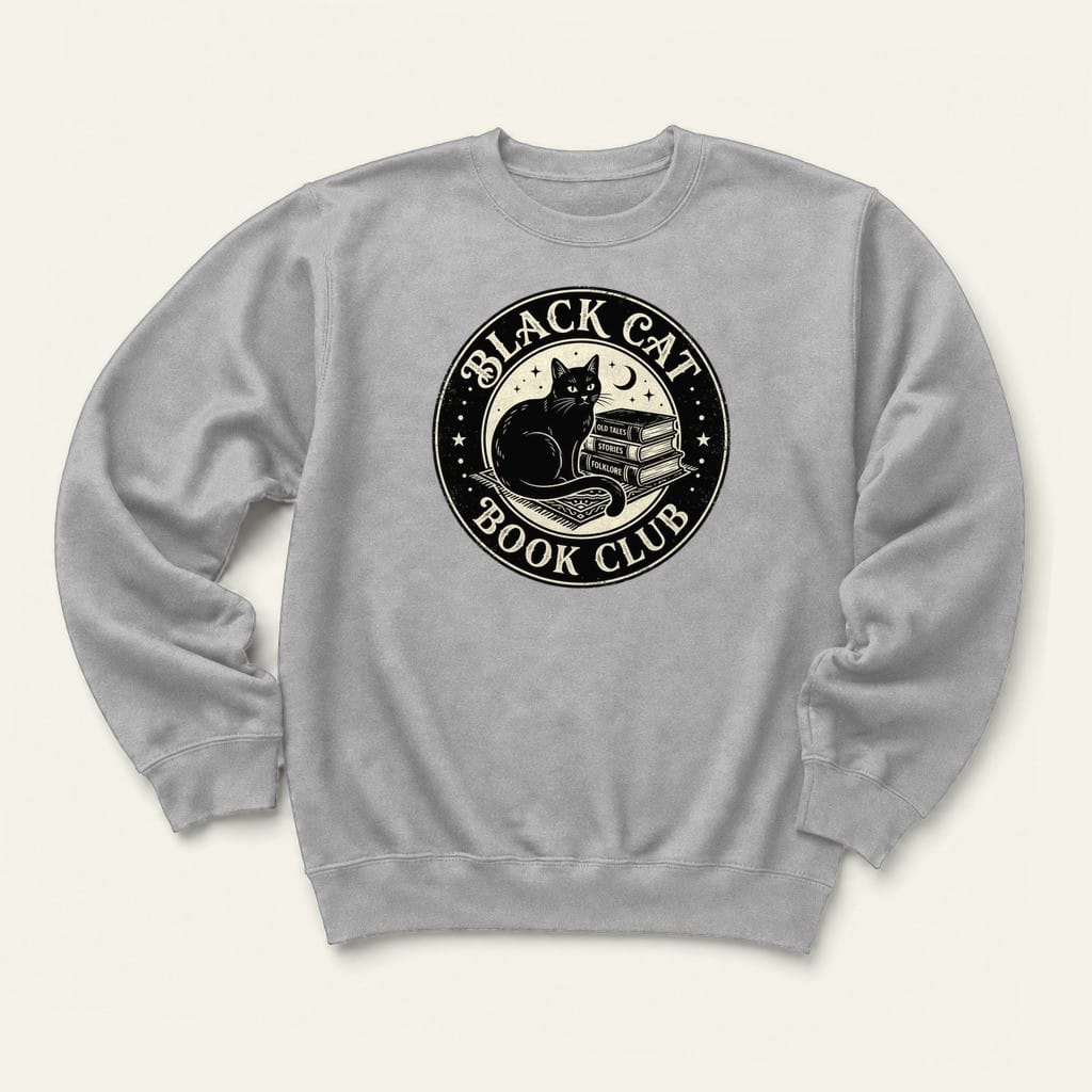 BC Book Club Sweatshirt in Sport Grey