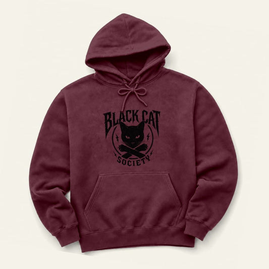 BCS Bones Hoodie in Maroon