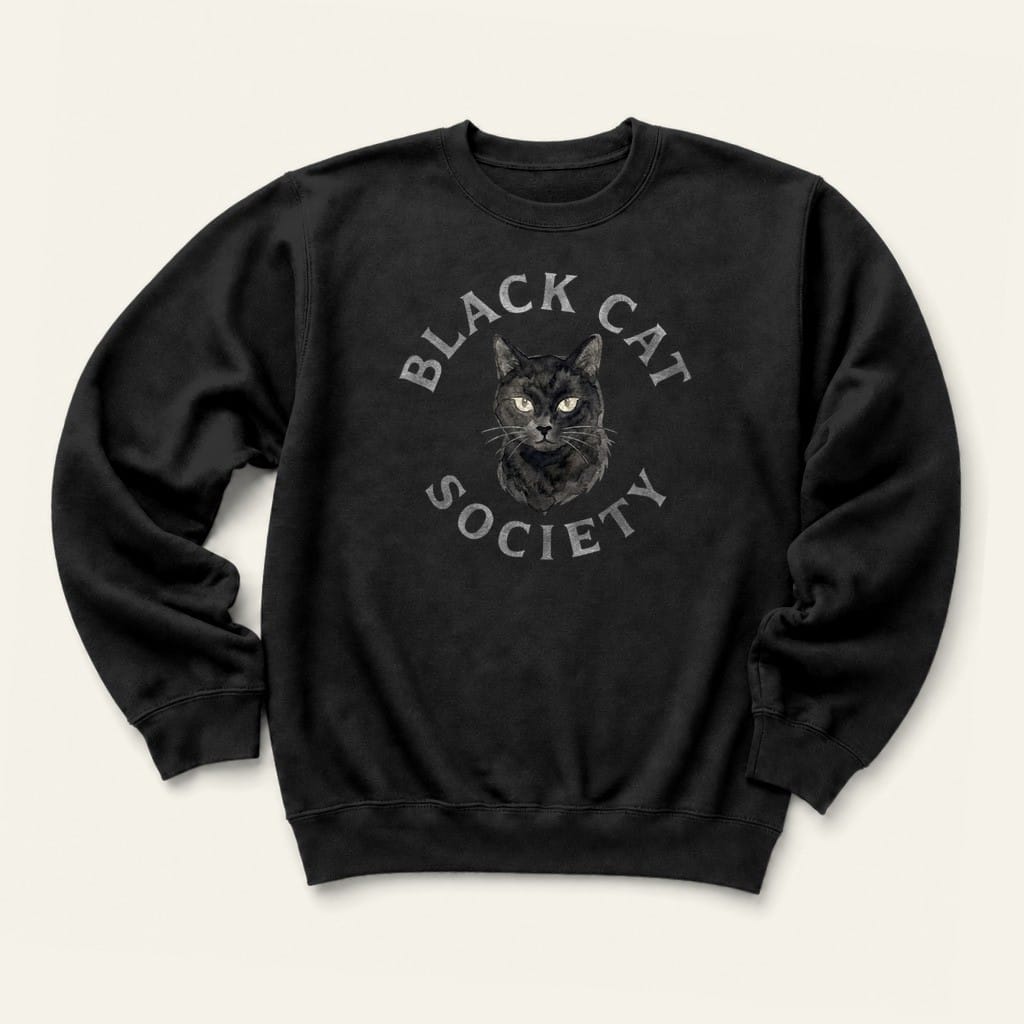 BCS Watercolor Sweatshirt in Black