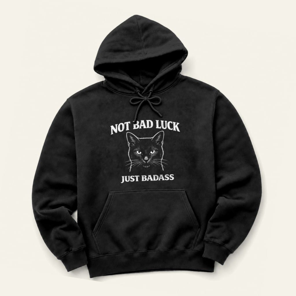 Badass Hoodie in Black