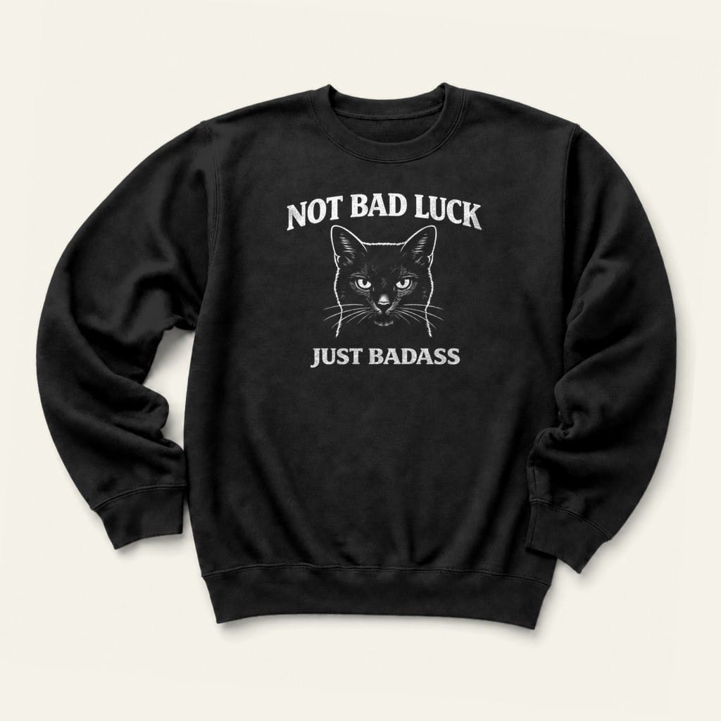 Badass Sweatshirt in Black
