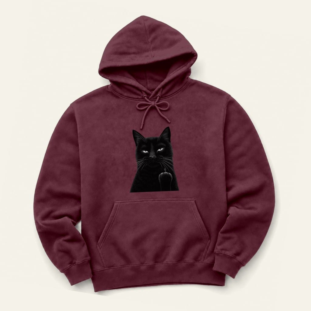 Birdie Hoodie in Maroon