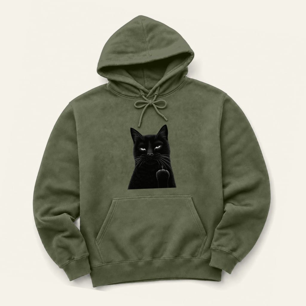 Birdie Hoodie in Military Green