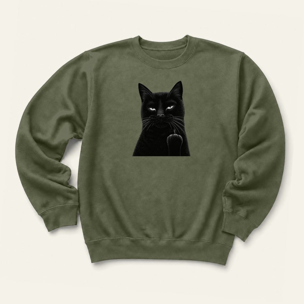 Birdie Sweatshirt in Military Green