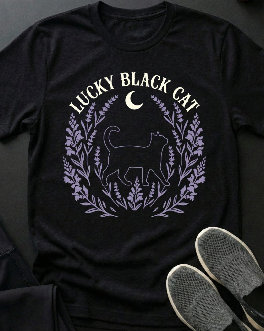 Lucky Black Cat Tee