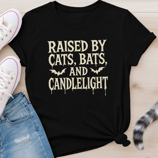 RAISED BY T-SHIRT