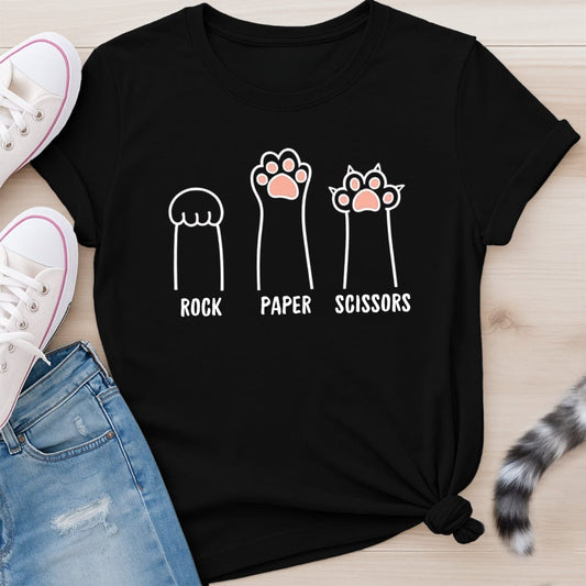 ROCK PAPER SCISSORS T-SHIRT