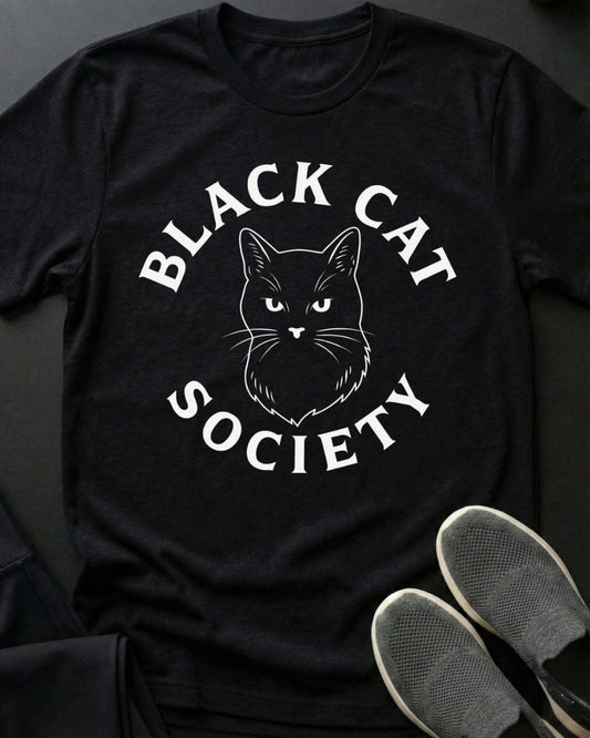 Black Cat Society Tee