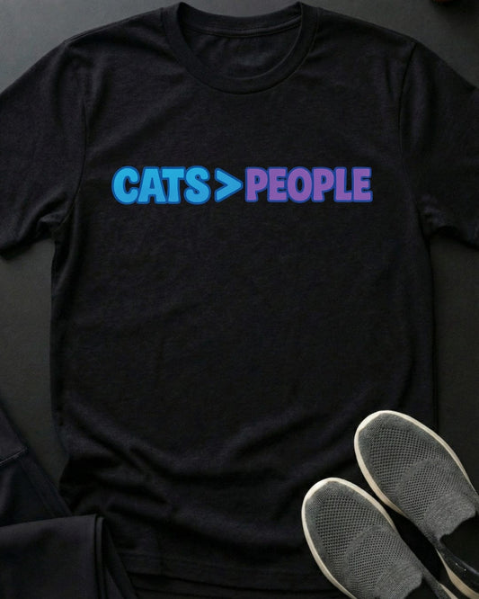 CATS > PEOPLE T-SHIRT