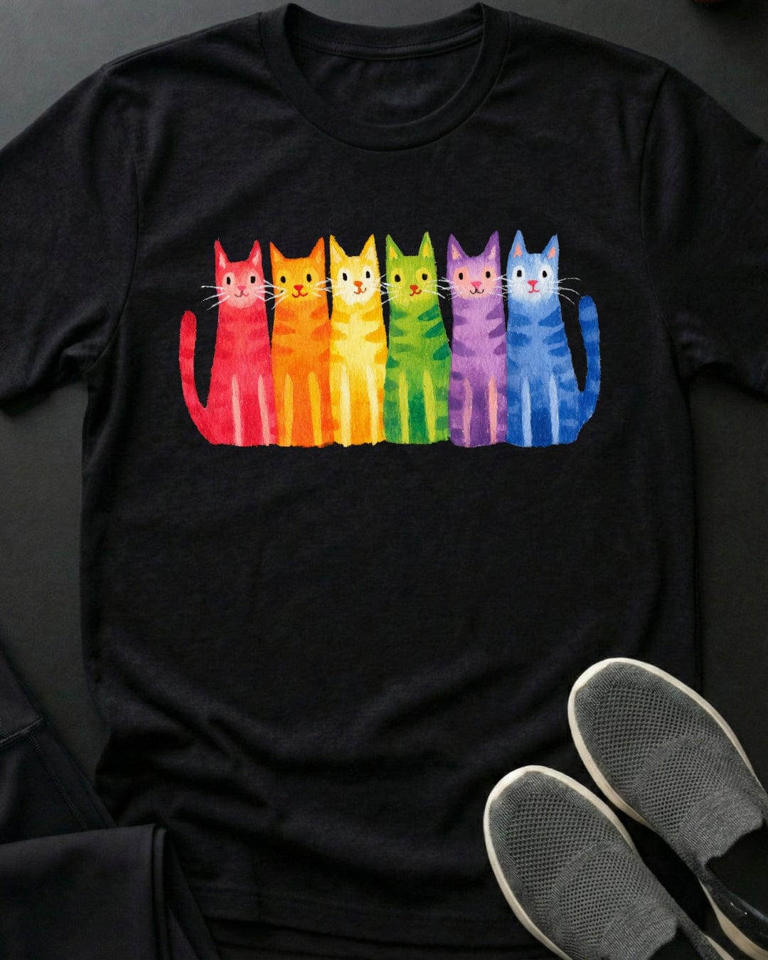 Rainbow Kitties Tee