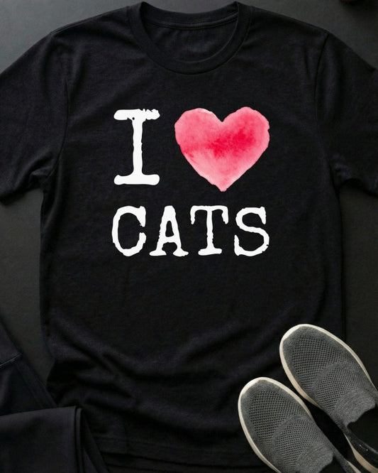 I Heart Cats Tee