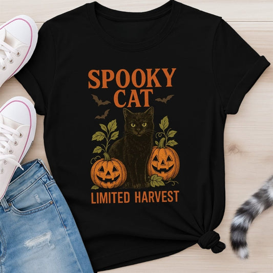 SPOOKY CAT T-SHIRT