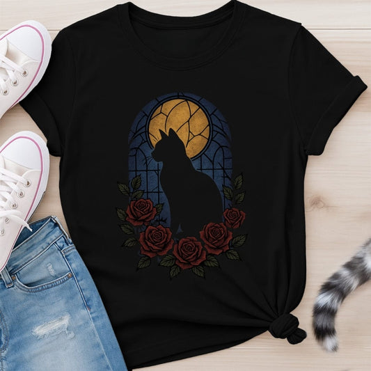 WINDOW KITTY T-SHIRT
