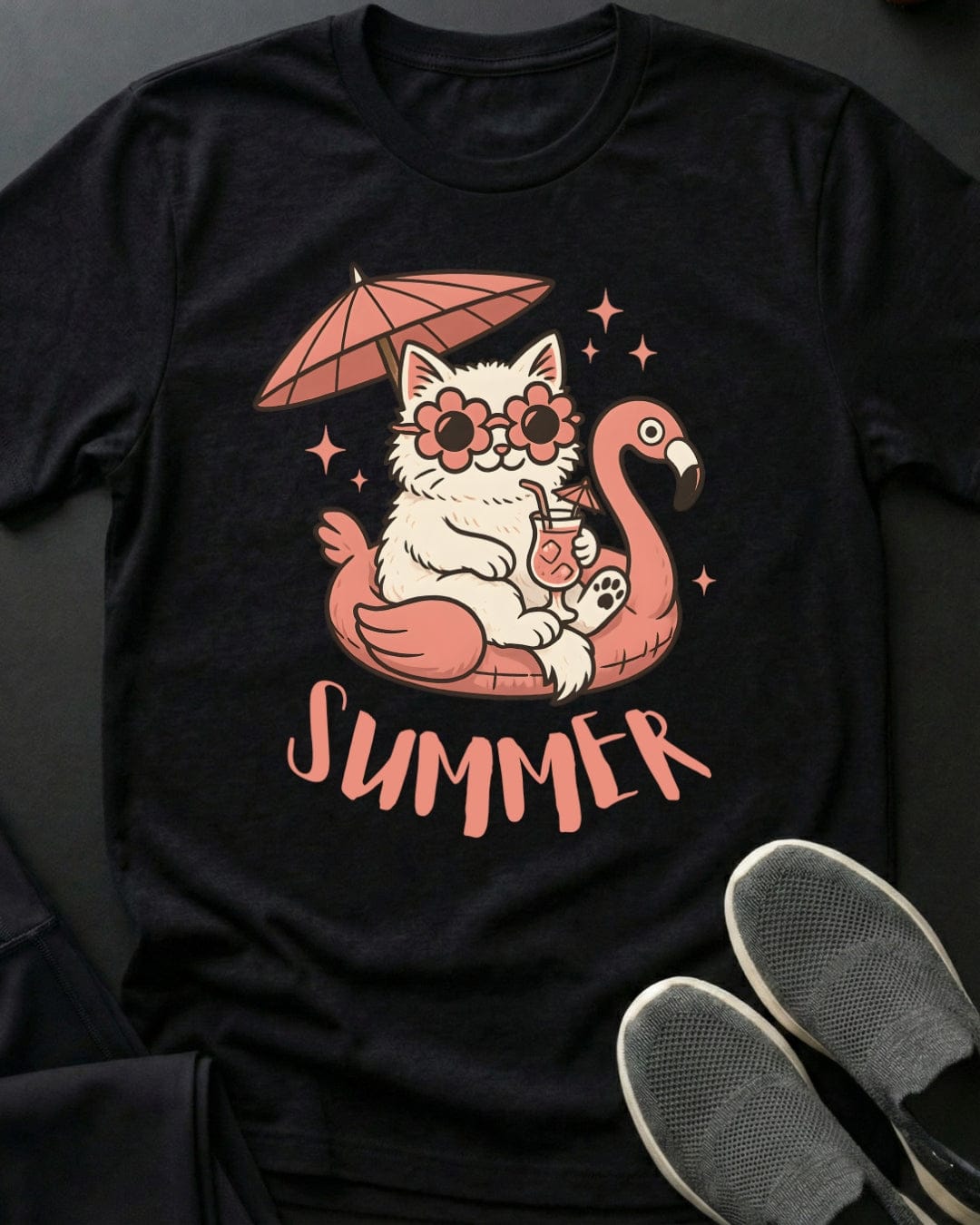 Summer Kitty Tee