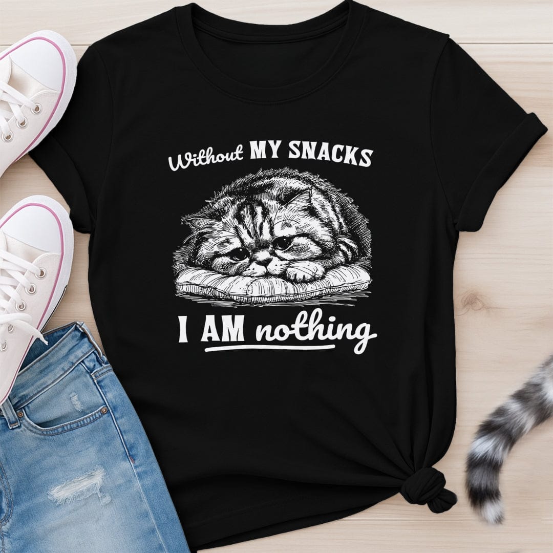 WITHOUT SNACKS T-SHIRT