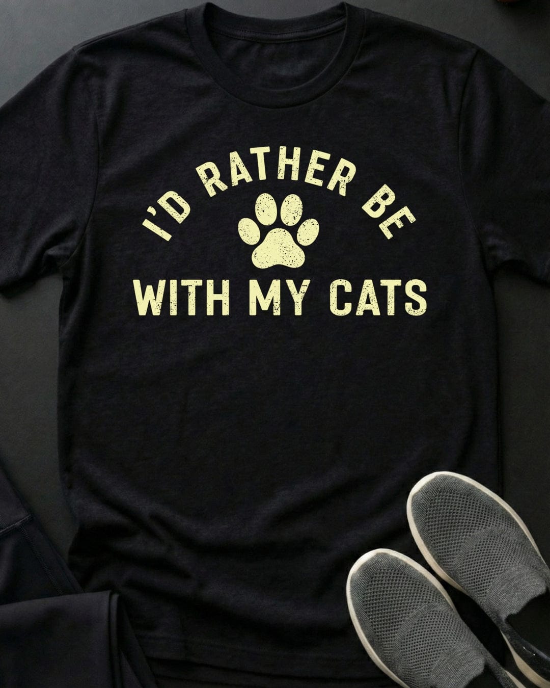 With My Cats Tee