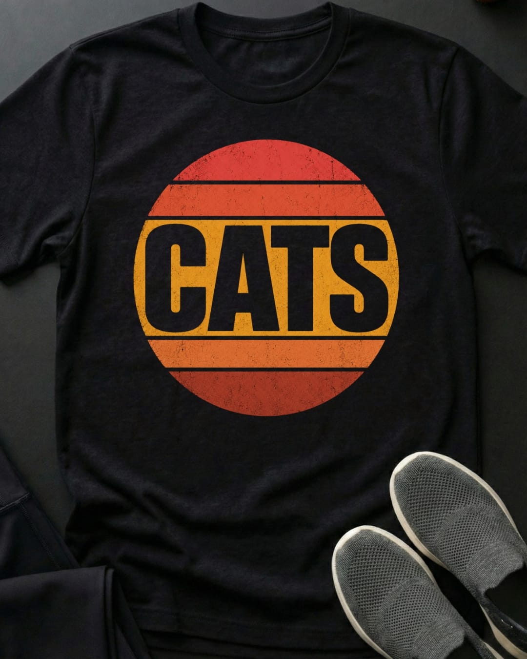 Cat Sunset Tee