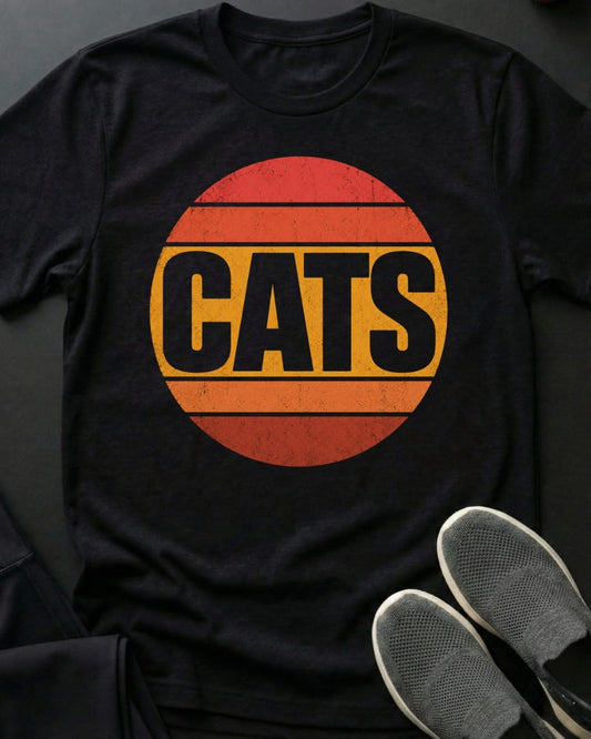 Cat Sunset Tee