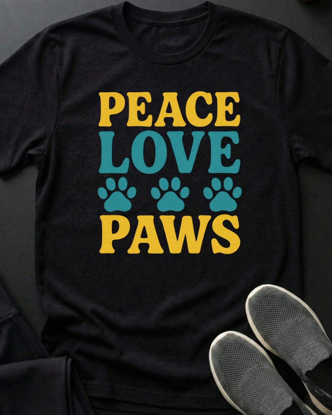 Peace Love Paws Tee