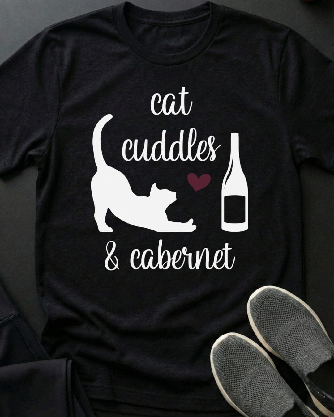 Cuddles And Cabernet Tee