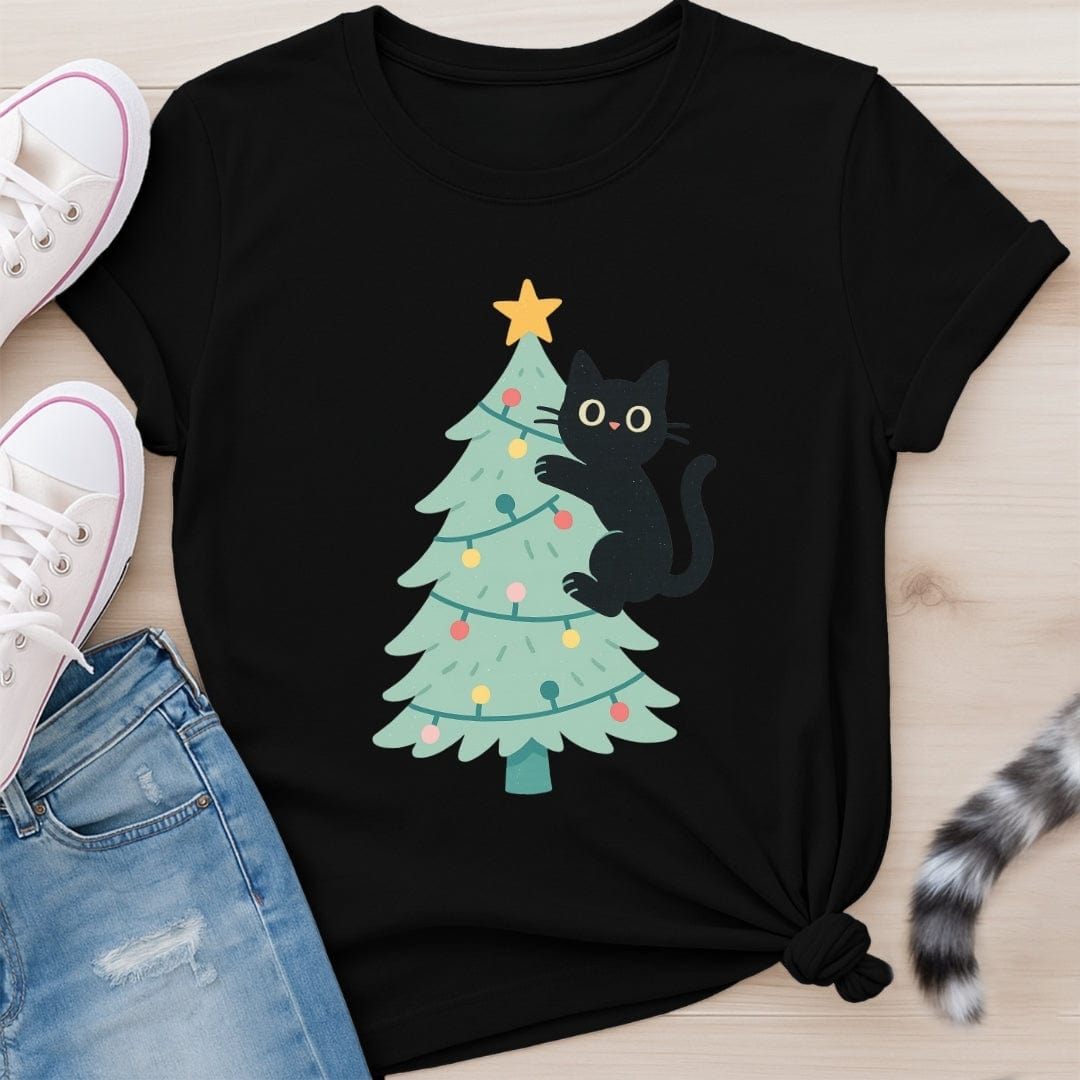 CHRISTMAS KITTY T-SHIRT