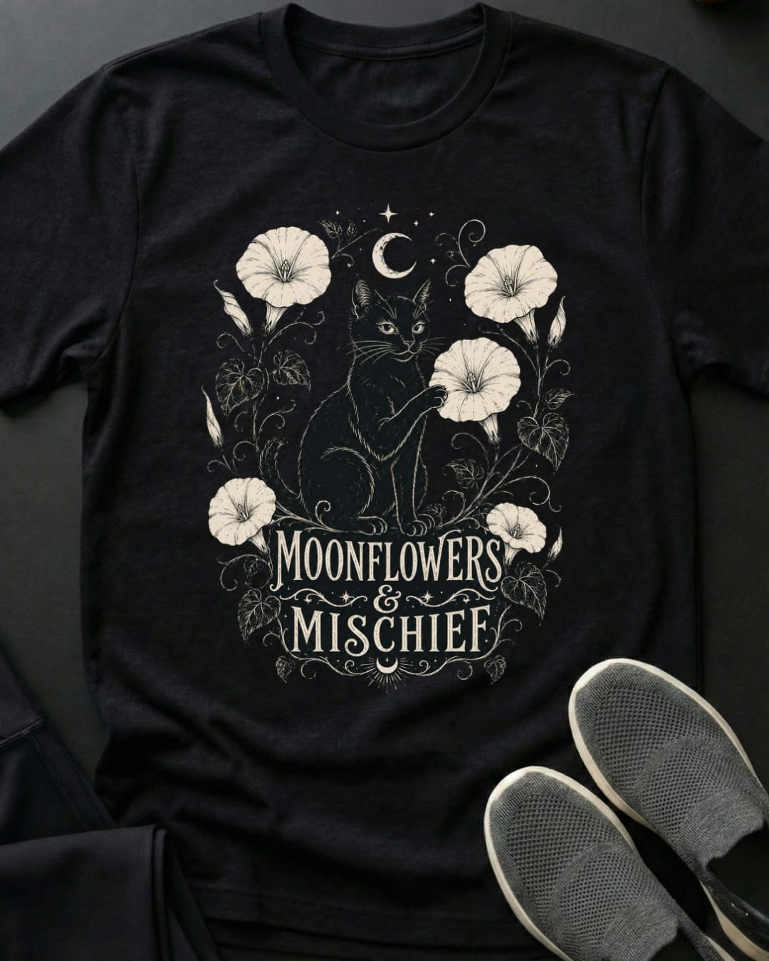 Moonflowers & Mischief Tee