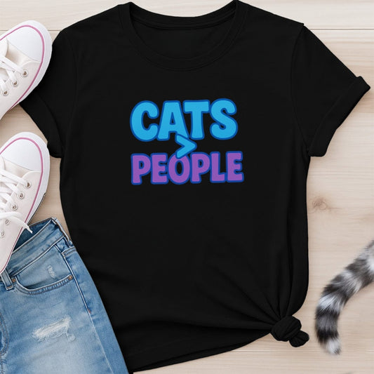 CATS > PEOPLE T-SHIRT
