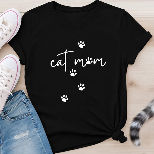 CAT MOM T-SHIRT