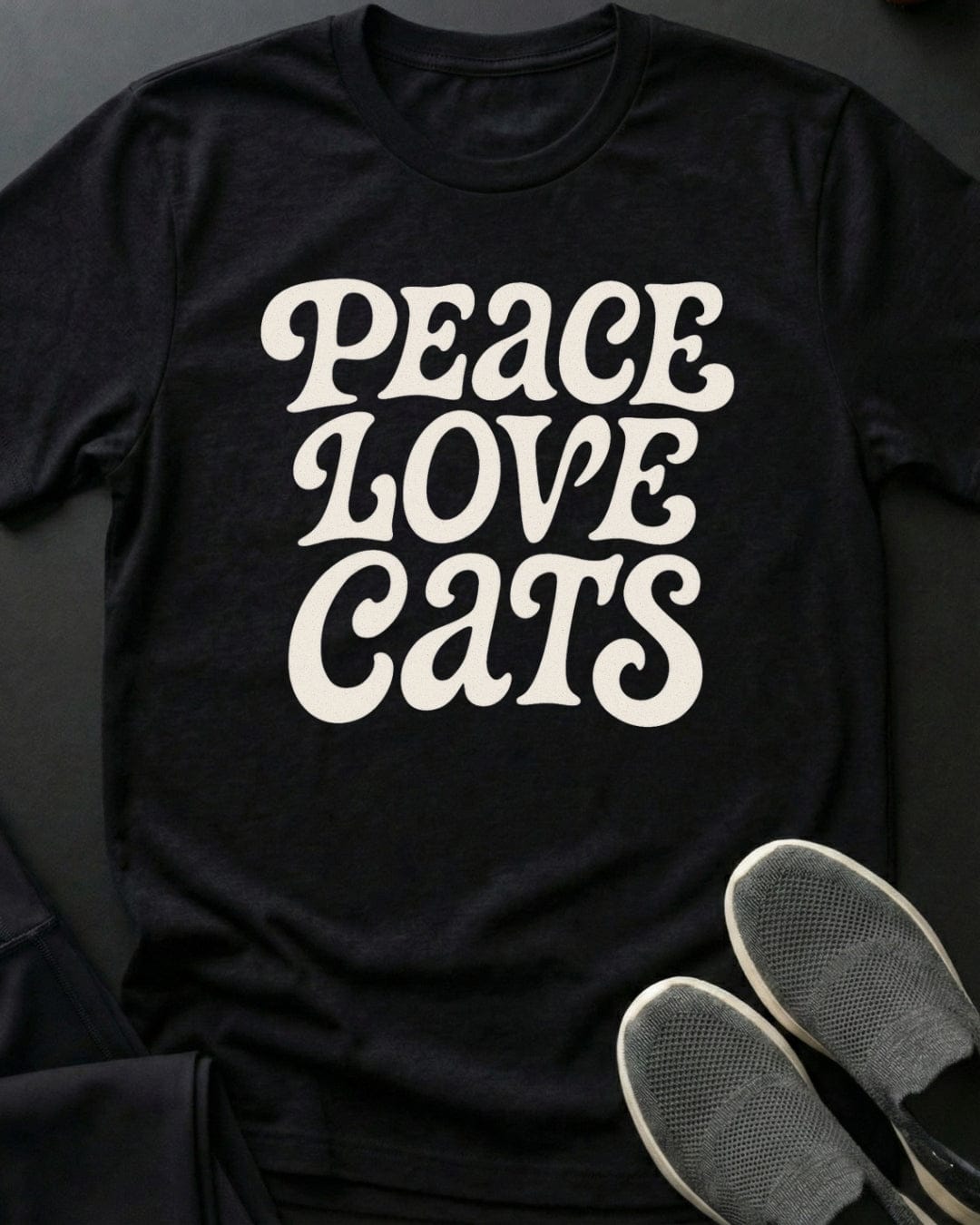 Peace Love Cats Tee