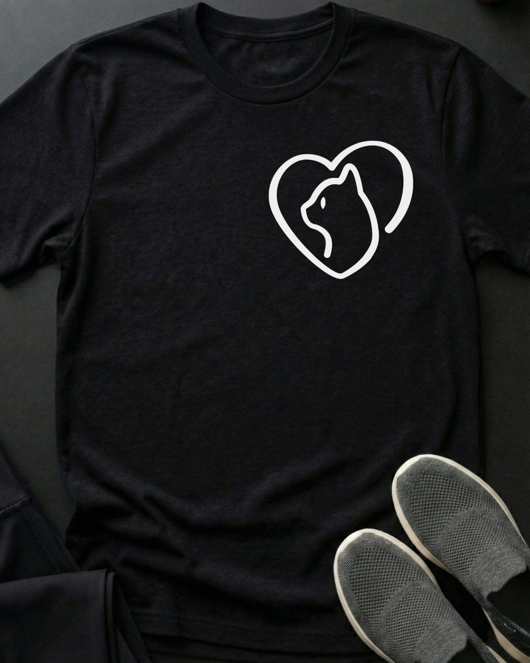Kitty Heart Doodle Tee