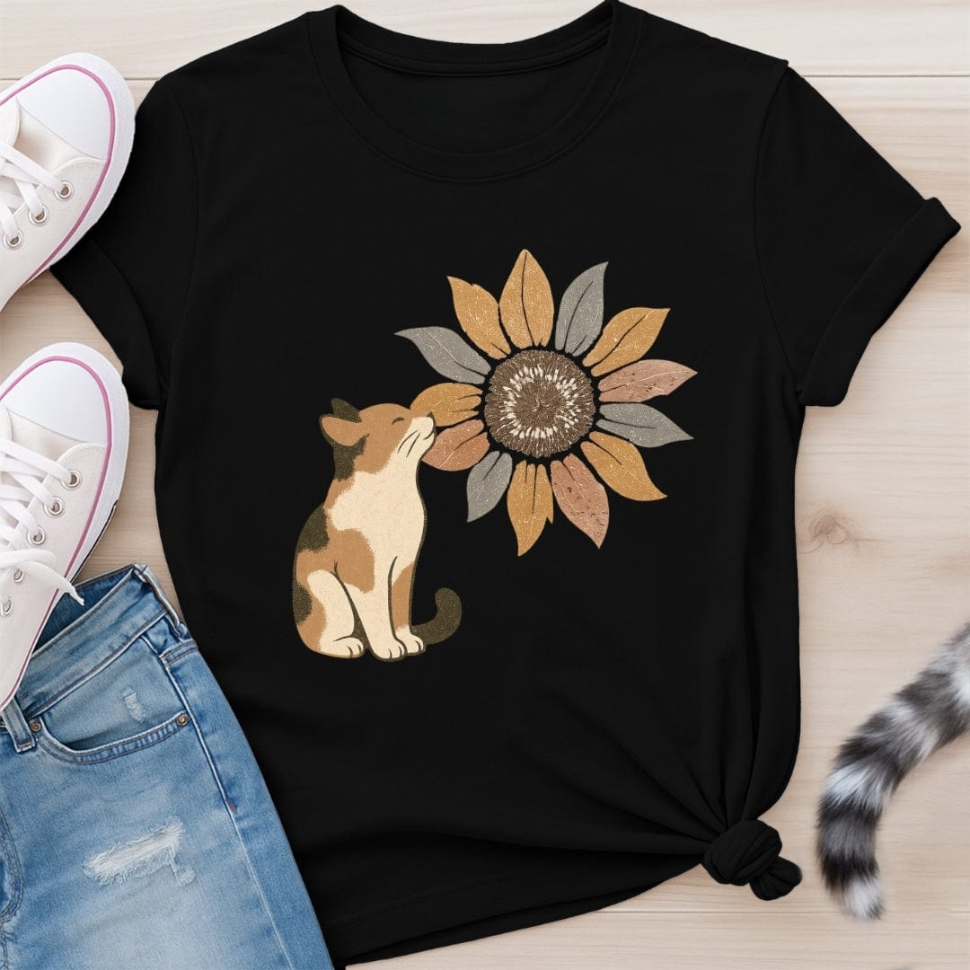 SUNFLOWER KITTY T-SHIRT