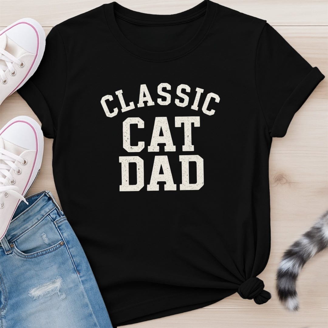 CLASSIC CAT DAD T-SHIRT