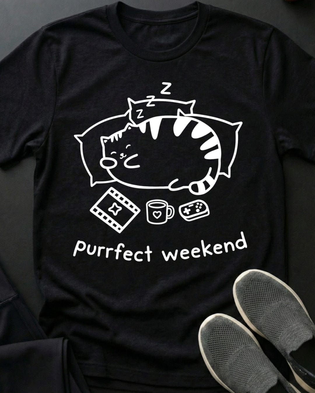 Purrfect Weekend Tee